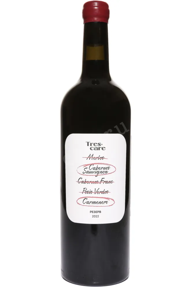 Вино Трескаре Резерв Каберне Совиньон Карменер 2022 0.75 л