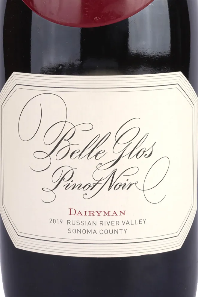 Этикетка Belle Glos Pinot Noir Dairyman 2019 0.75 л