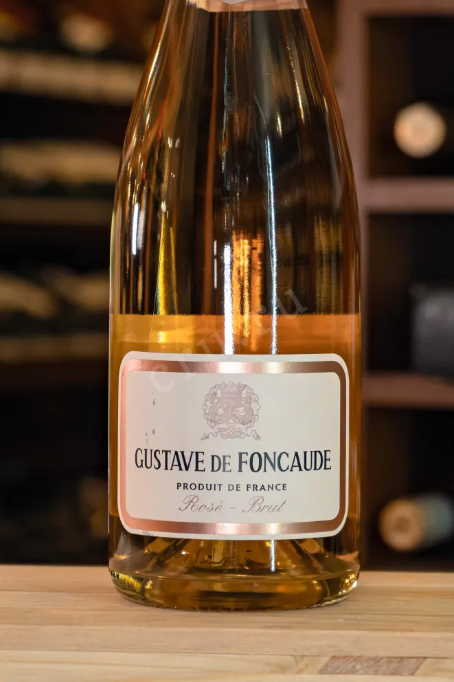 В магазине Крю Профи Gustave De Foncaude Cremant De Bordeaux Rose 2023 0.75 л