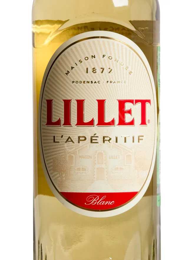 Этикетка Lillet Blanc 2021 0.75 л