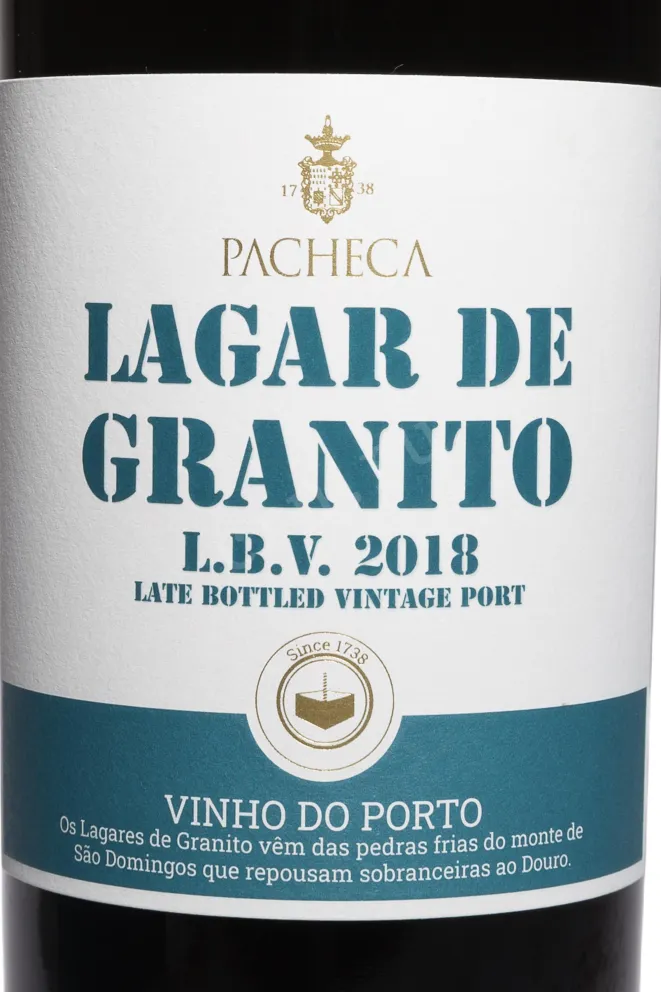 Этикетка Lagar De Granito Pacheca Porto LBV in gift box 2018 0.75 л