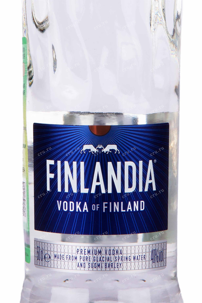 Этикетка Finlandia 0.5 л