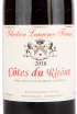 Этикетка вина Selection Laurence Feraud Cotes-du-Rhone 0.75 л