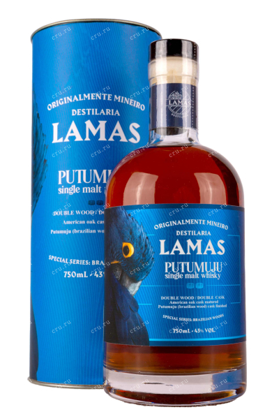 Виски Lamas Putumuju Double Wood in tube  0.75 л