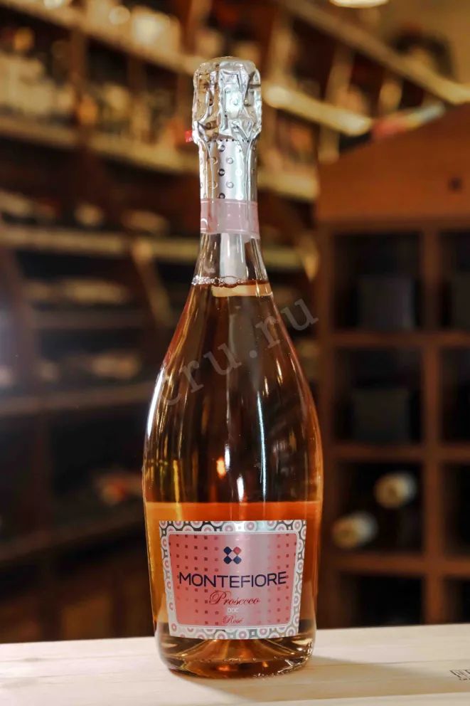 В магазине Крю Профи Montefiore Prosecco Rose DOC 0.75 л