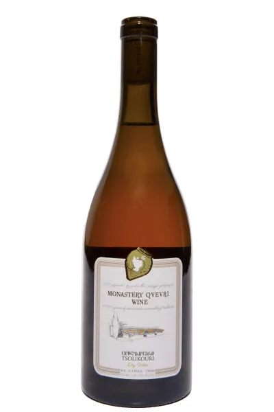 Вино Monastery Qvevri Wine Tsolikouri 2021 0.75 л