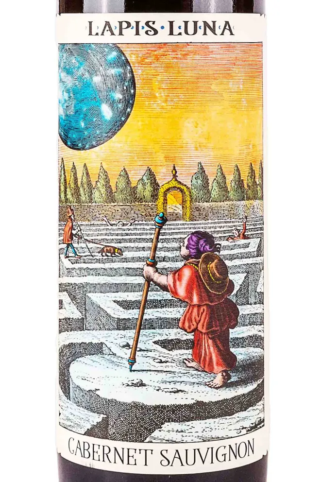 Этикетка Lapis Luna Cabernet Sauvignon 2021 0.75 л