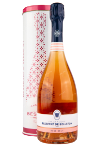Шампанское Besserat de Bellefon Cuvee des Moines Rose  0.75 л