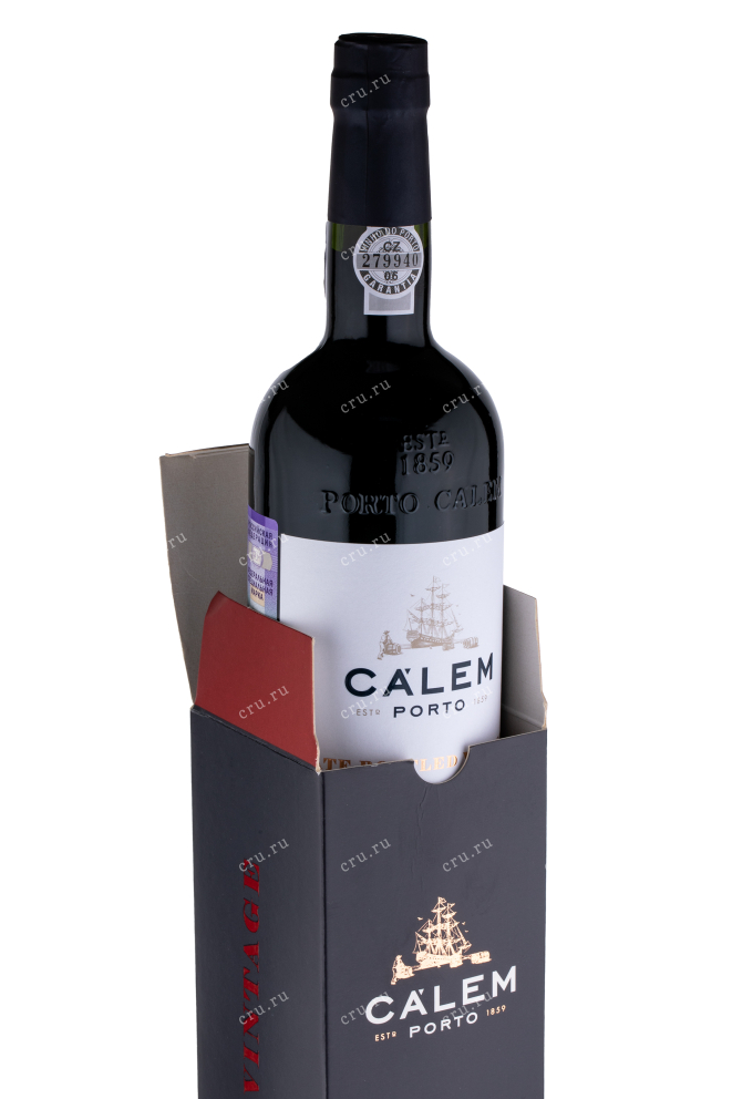 Бутылка в коробке портвейна Калем ЛБВ 2015 0.75 л
