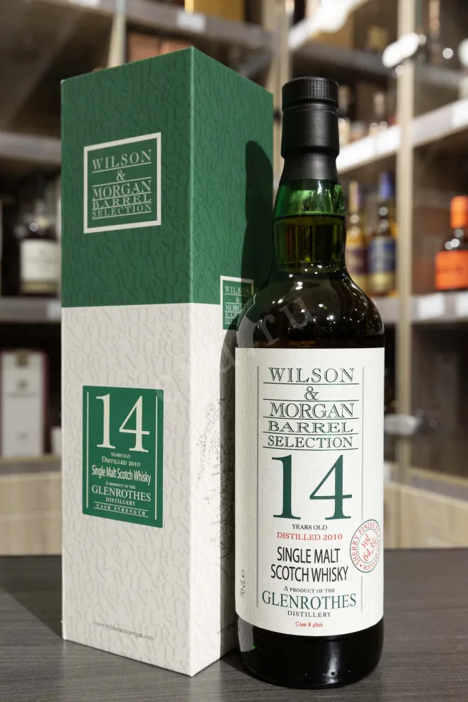В магазине Крю Профи Wilson & Morgan Barrel Selection Glenlossie Sherry Finish PX 14 Years Old in gift box 0.7 л