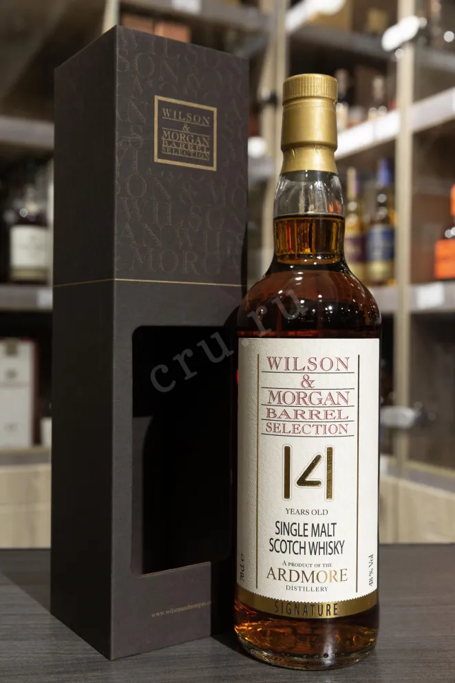 В магазине Крю Профи Wilson & Morgan Barrel Selection Ardmore 14 Years Old in gift box 0.7 л