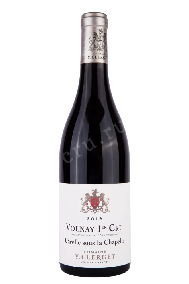 Вино Domaine Yvon Clerget Volnay 1er Cru Carelle sous la Chapelle 2019 0.75 л