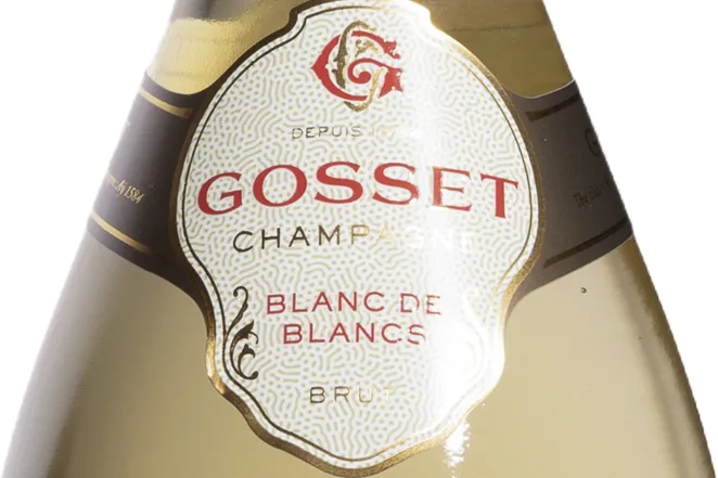 Этикетка Gosset Blanc De Blancs Brut in gift box 2019 0.75 л
