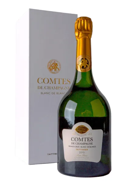 Шампанское Taittinger Comtes de Champagne Blanc de Blancs in gift box 2013 0.75 л