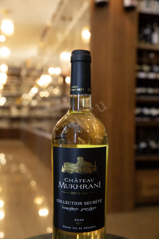 В магазине Крю Профи Chateau Mukhrani Collection Secret White Dry 2020 0.75 л