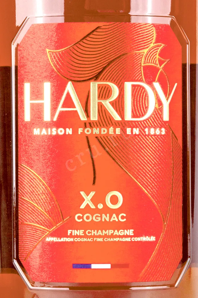 Коньяк Hardy XO 20 years with gift box  0.7 л