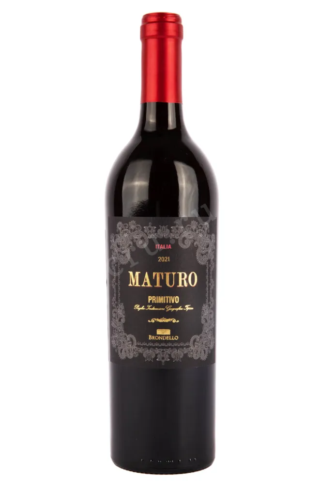 Вино Castellani Brondello Maturo Primitivo 2021 0.75 л