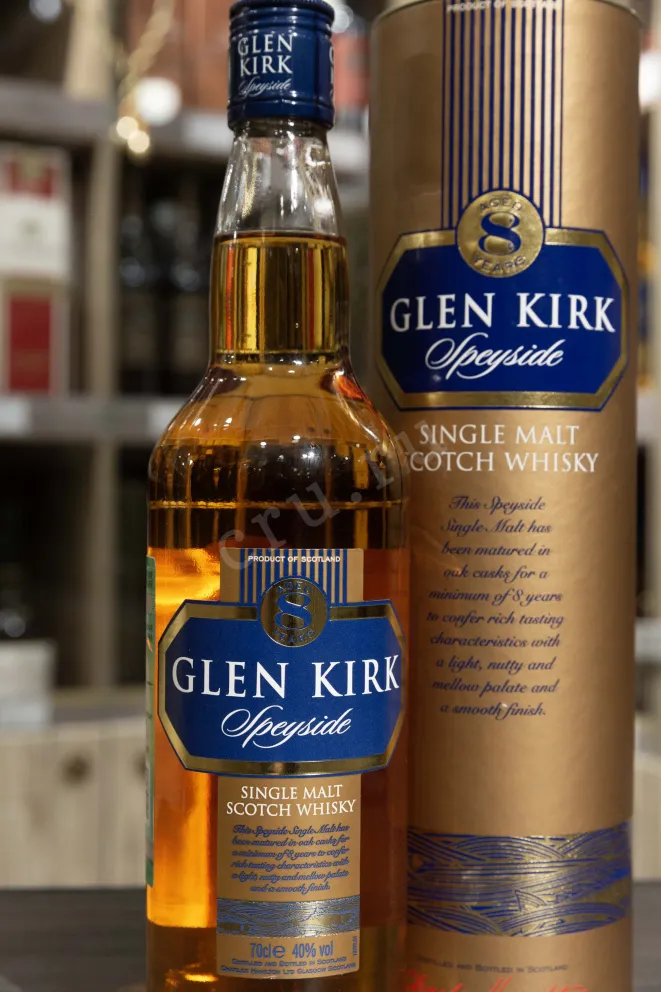 В магазине Крю Профи Glen Kirk Speyside 8 years in tube 0.7 л