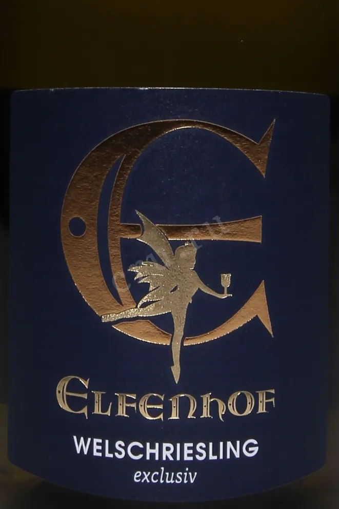 Этикетка Elfenhof Welshriesling Exlusiv 2023 0.75 л