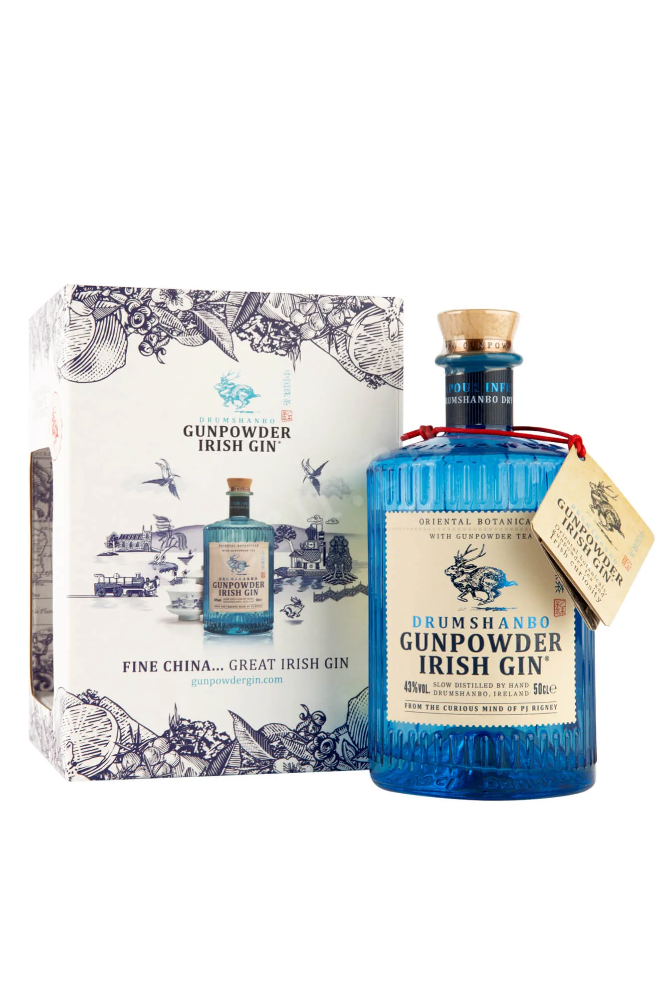 Фото — Джин Drumshanbo Gunpowder Irish  0.5 л