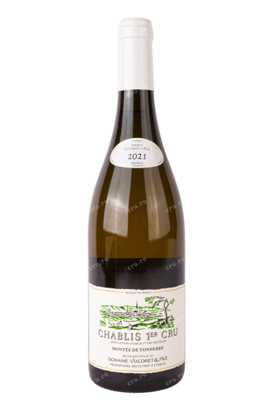 Вино Domaine Vocoret et Fils Chablis Premier Cru Montee de Tonnerre 2021 0.75 л