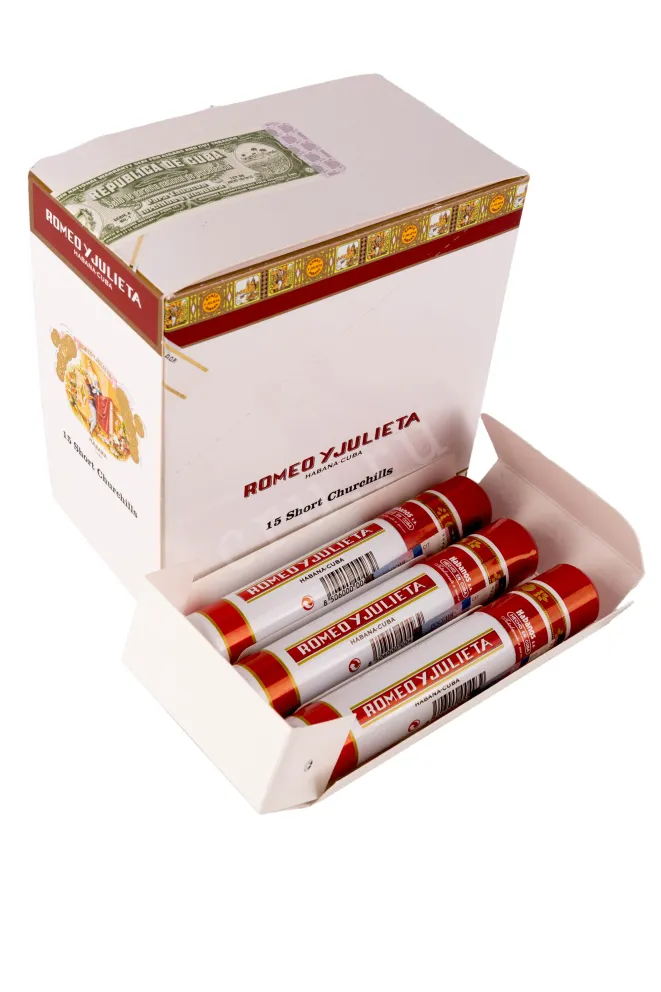 Коробка сигар Сигары Ромео и Джульета Шорт Черчиллc А/Т-3*15 Куба (скидки нет)