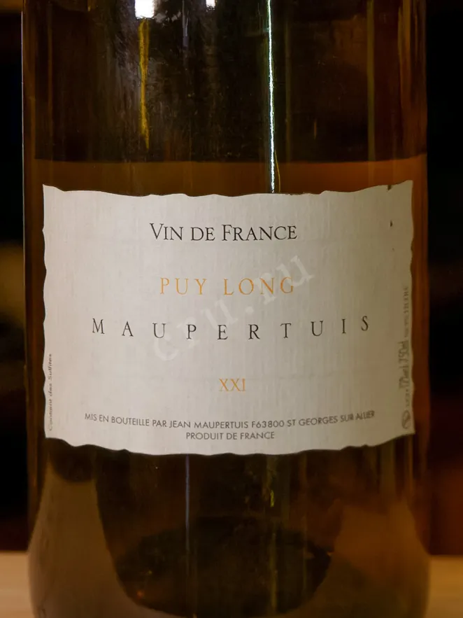 В магазине Крю Профи Jean Maupertuis Puy Long 2022 0.75 л