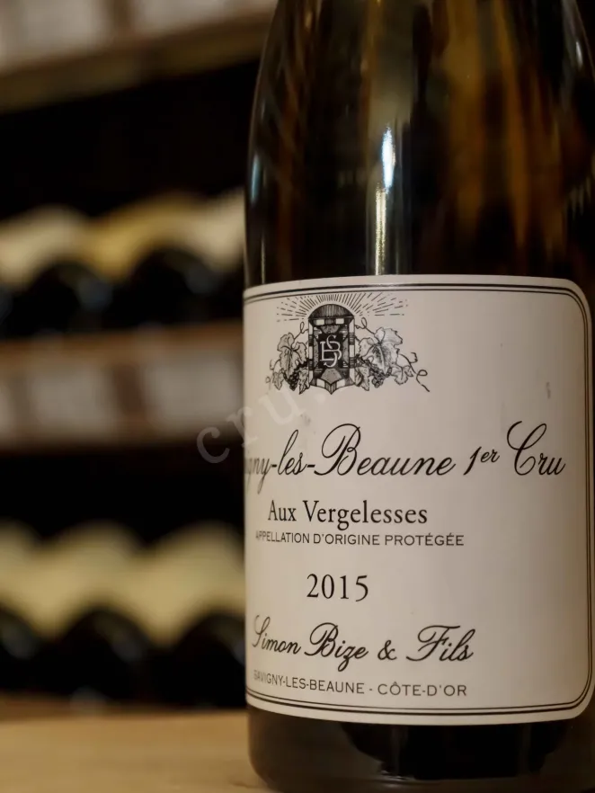 В магазине Крю Профи Savigny-les-Beaune 1er Cru Aux Vergelesses Simon Bize et Fils 2015 0.75 л