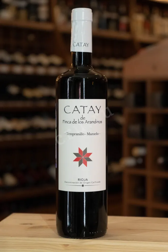 В магазине Крю Профи Finca de los Arandinos Catay Tempranillo-Mazuelo 2021 0.75 л
