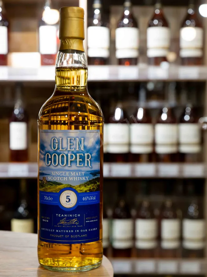 В магазине Крю Профи Single Malt Glen Cooper 5 years 0.7 л