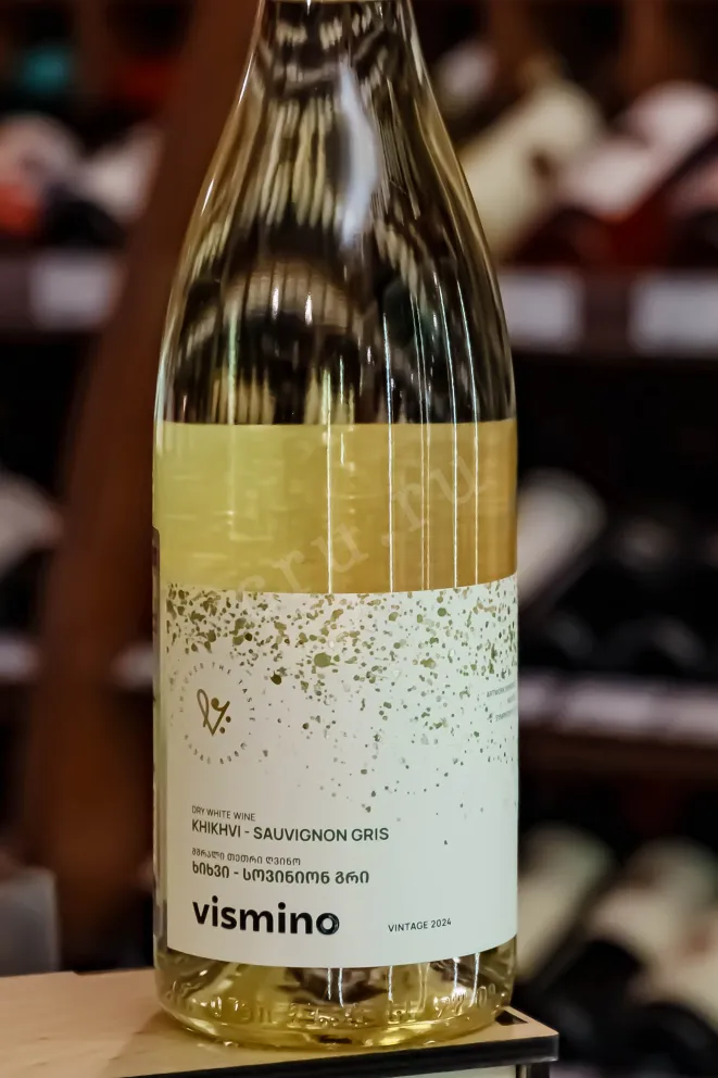 В магазине Крю Профи Vismino Khikhvi Sauvignon Gris 2024 0.75 л