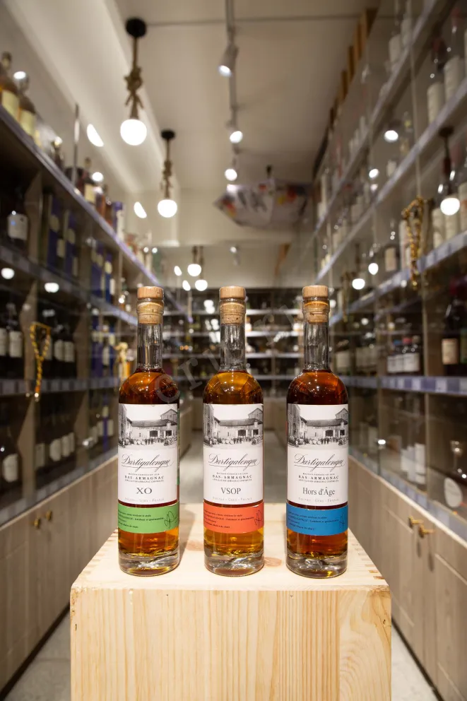 Арманьяк Dartigalongue set 3* in gift box  0.2 л