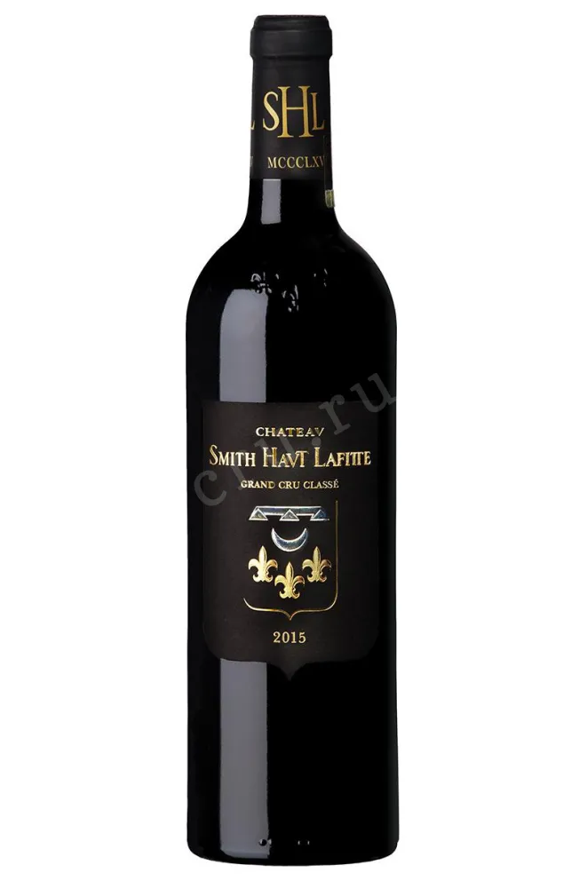Вино Chateau Smith Haut Lafitte Grand Cru Classe Pessac-Leognan AOC 2015 0.75 л
