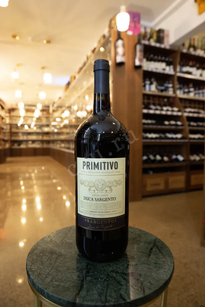 В магазине Крю Профи Primitivo Duca Sargento IGT 2021 1.5 л