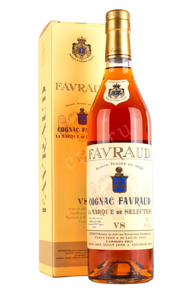 Коньяк Favraud VS in gift box  0.7 л