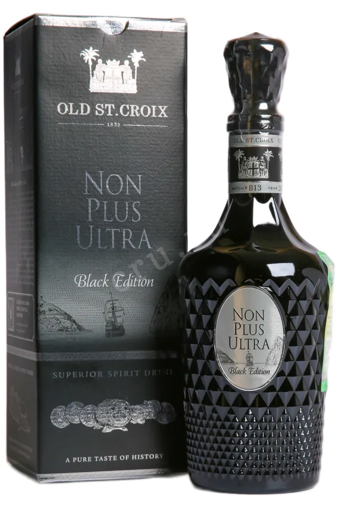 Ром Old Santa Croix Non Plus Ultra Black Edition in gift box  0.7 л