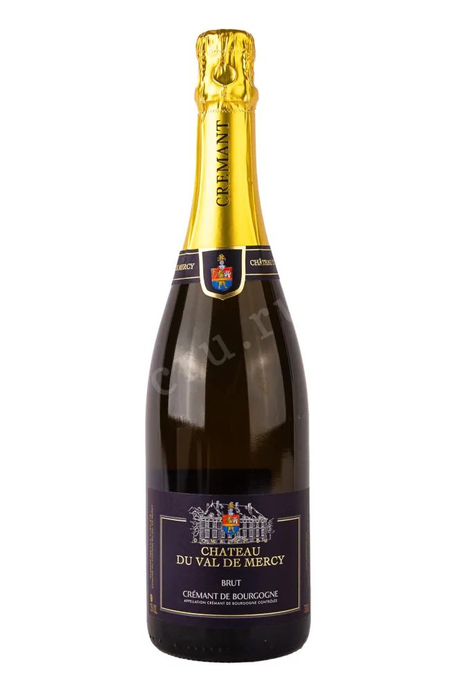 Игристое вино Chateau Du Val De Mercy Cremant de Bourgogne Brut  0.75 л