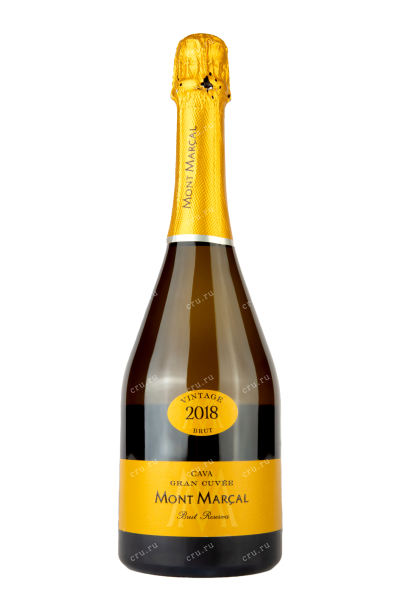 Игристое вино Cava Grand Cuvee Mont Marcal Brut Reserva 2021 0.75 л