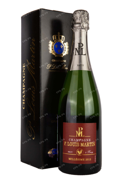 Игристое вино Paul Louis Martin Millesime in gift box 2012 0.75 л