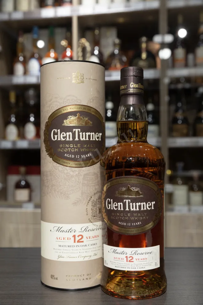 В магазине Крю Профи Glen Turner 12 years in tube 0.7 л