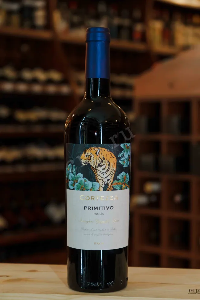 В магазине Крю Профи Primitivo Cortezza IGТ 2021 0.75 л