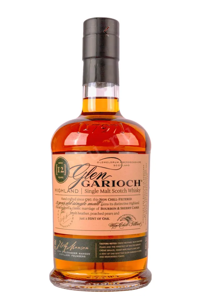 Бутылка Glen Garioch 12 years in gift box 0.7 л
