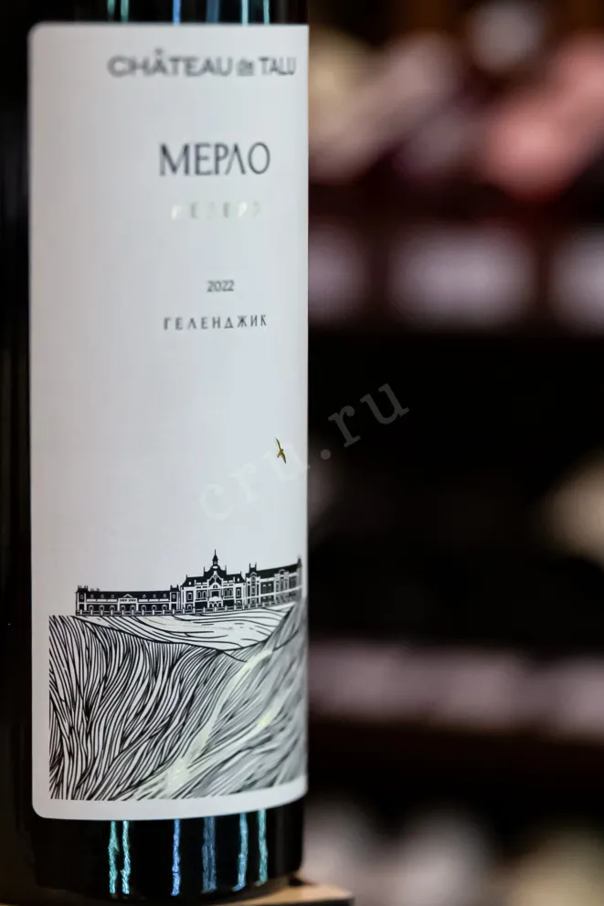 В магазине Крю Профи Chateau de Talu Merlot Reserve 2022 0.75 л