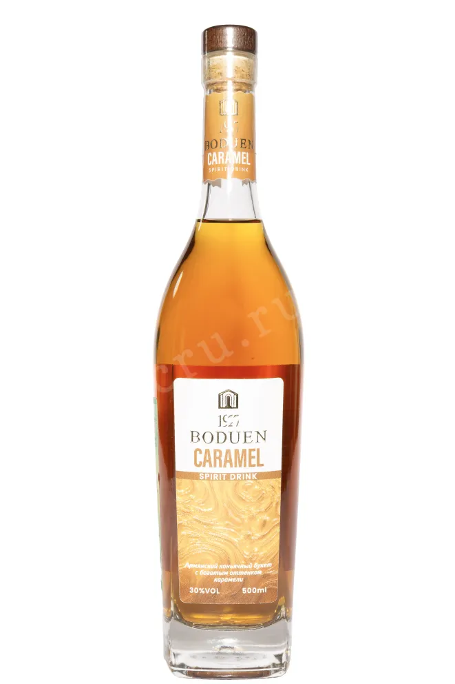 Бутылка Boduen Caramel 5 Years Old in gift box 2017 0.5 л