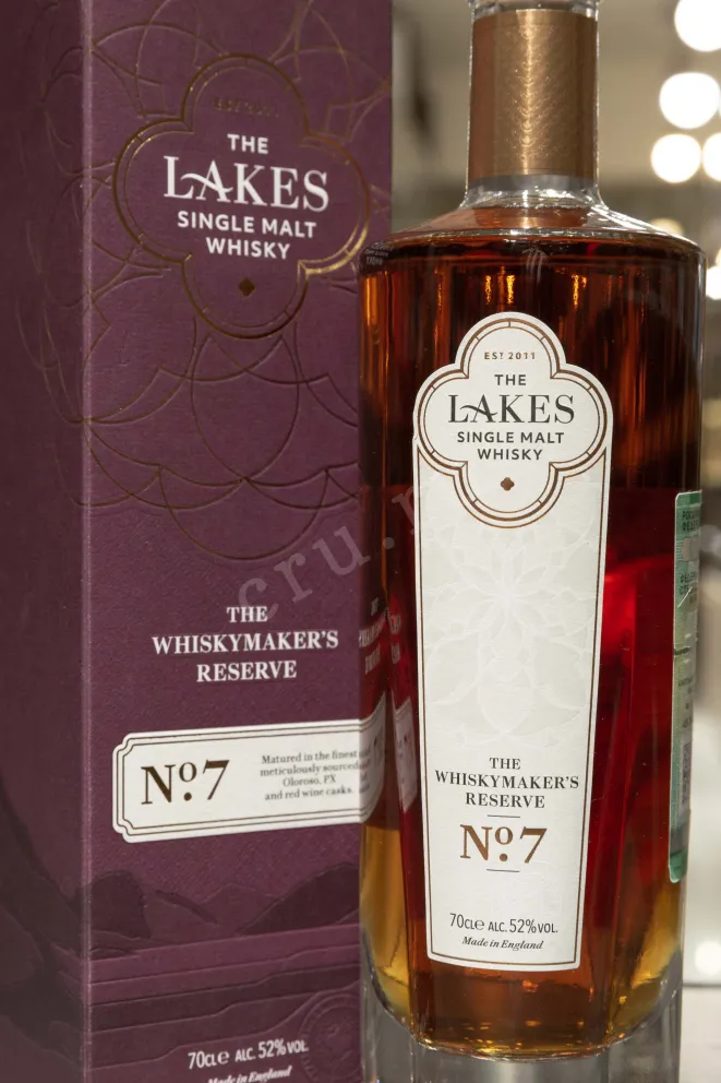 В магазине Крю Профи The Lakes The Whiskymaker's Reserve №7 Single Malt in gift box 0.7 л