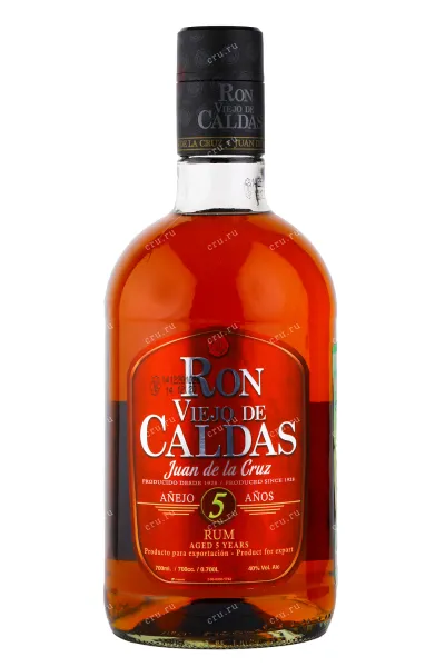 Ром Viejo De Caldas Juan de la Cruz 5 years  0.7 л