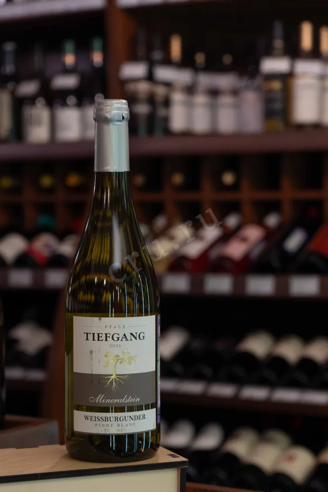 В магазине Крю Профи Tiefgang Weissburgunder Mineralstein 2021 0.75 л