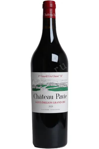 Вино Chateau Pavie Premier Grand Cru Classe Saint-Emilion 2020 0.75 л