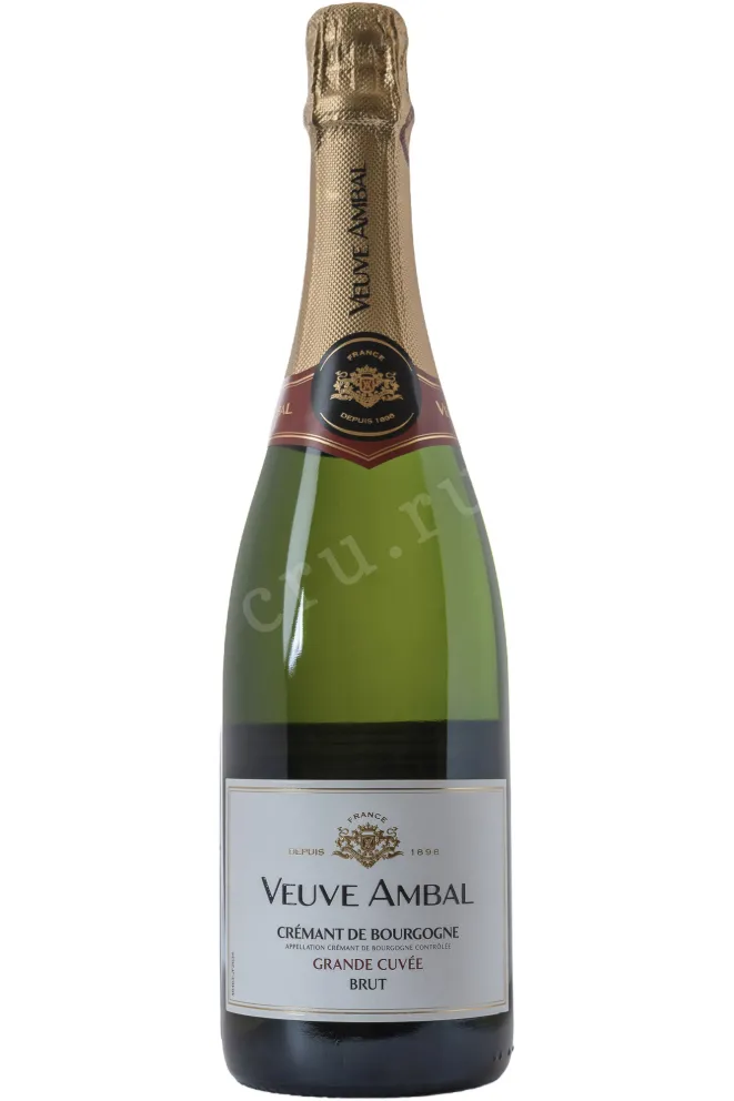 Игристое вино Veuve Ambal Cremant de Bourgogne Grande Cuvee Blanc Brut 2021 0.75 л