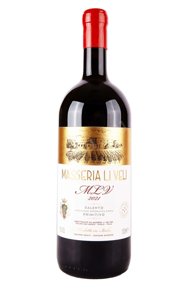 Бутылка Li Veli Masseria Li Veli in gift box 2021 1.5 л